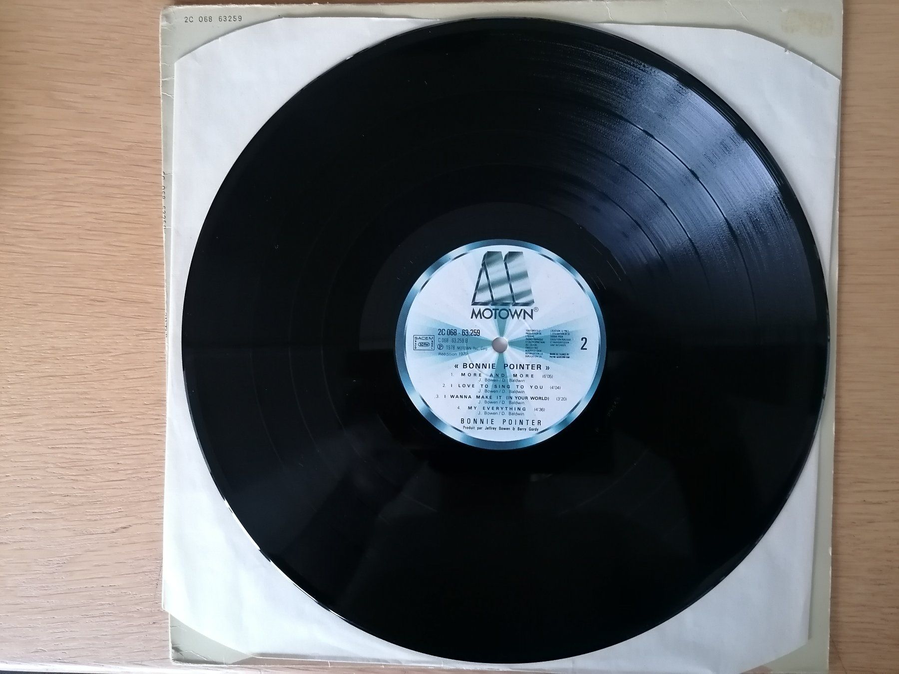 Schallplatten: BONNIE POINTER  --   SAME – Gebraucht aus Beinwil am See von  3