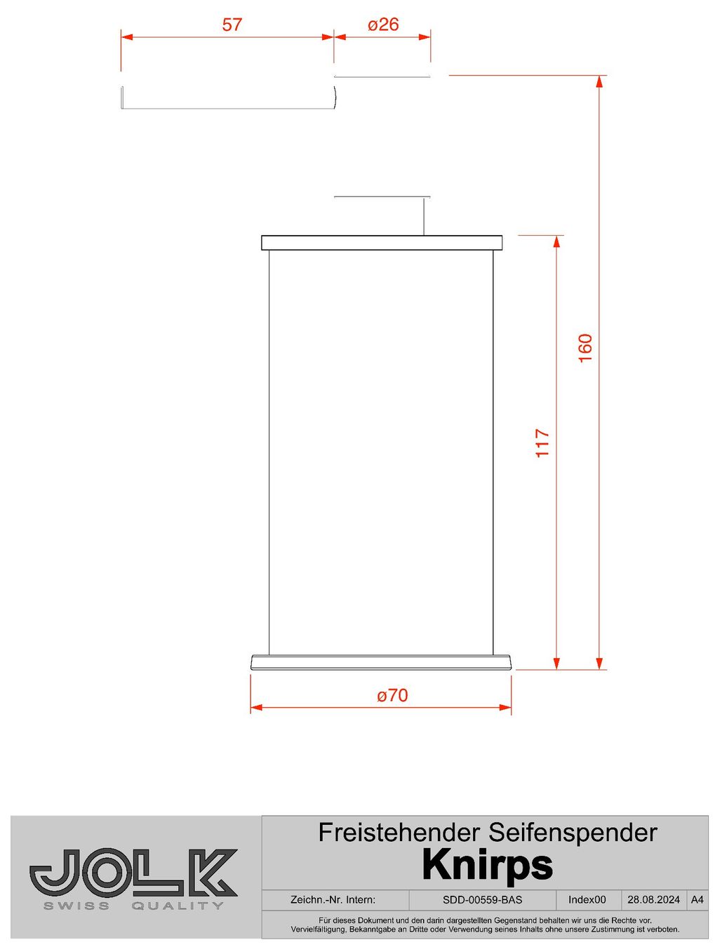 Küchengeräte: Seifenspender / Dispenser in Chrom - Knirps – Neu und originalverpackt aus Schöftland von jolk.ch 3