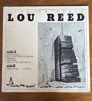 LP Lou Reed - Live in Italy