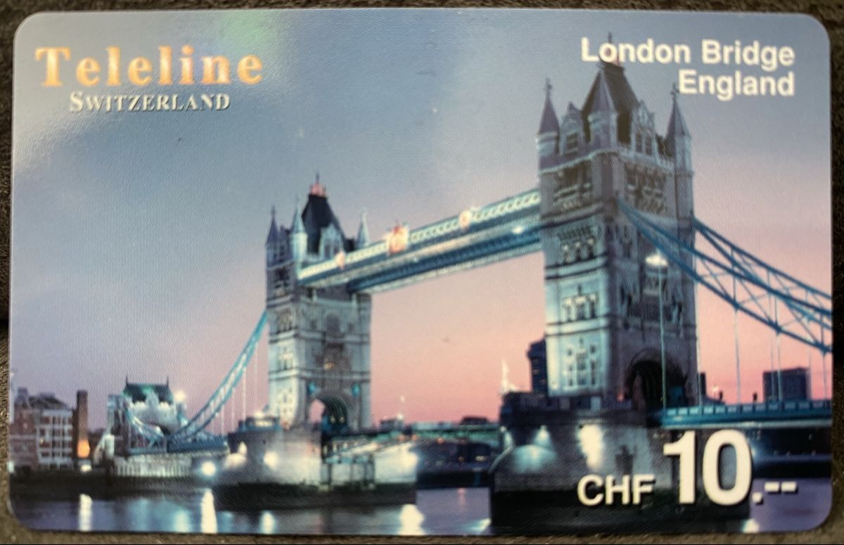 Cartes de téléphone: Teleline  – D'occasion à Lausanne par babacard10