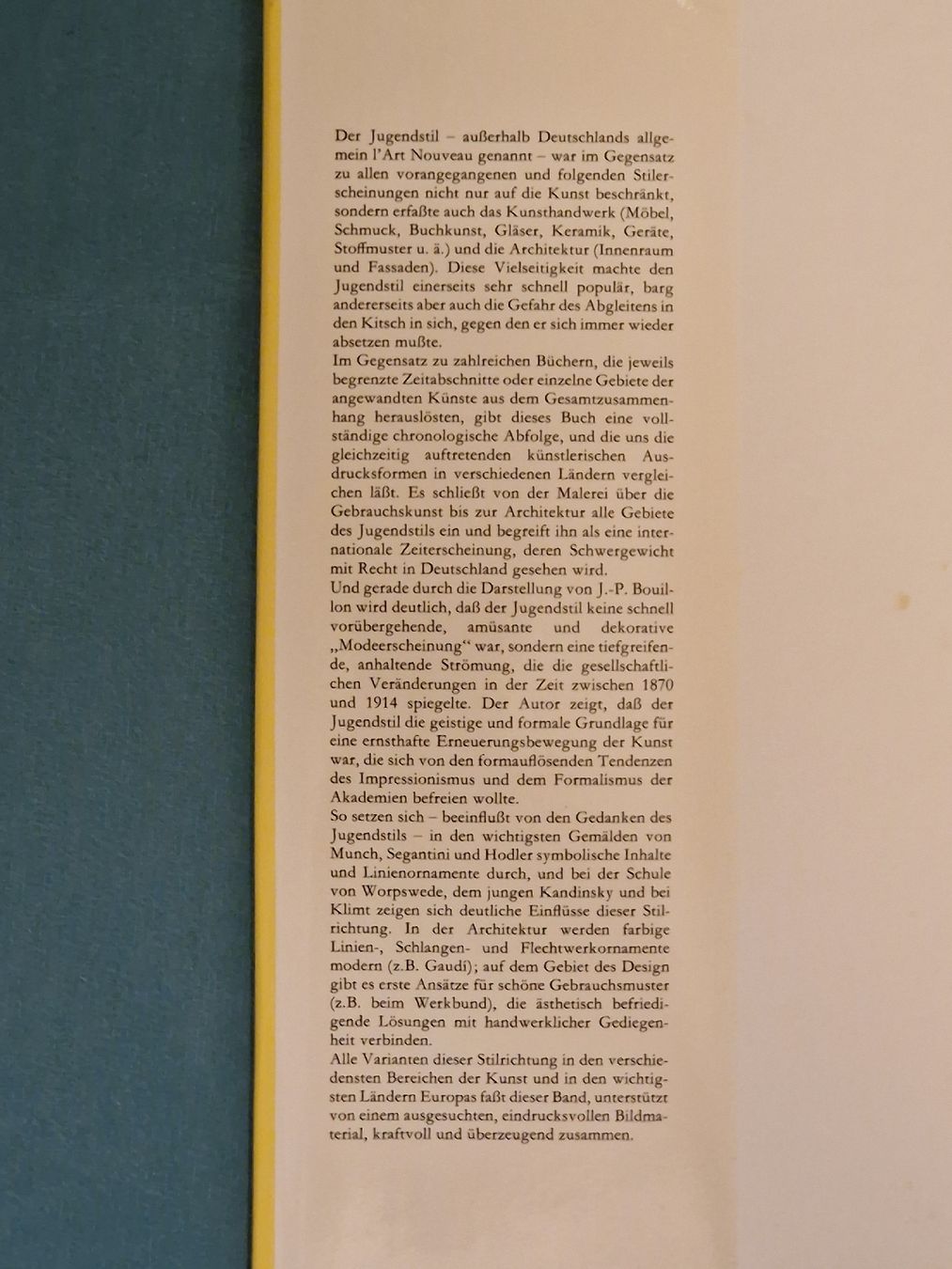 Bücher: Buch | Der Jugendstil – Gebraucht aus Konolfingen von Nostalgiker 2