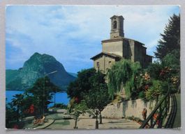 Lugano-Castagnola, La Chiesa con il S. Salvatore