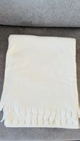 Couverture polaire blanche douce & chaude