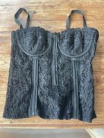 Dolce&Gabbana Top, schwarz, Spitze, Gr. 42, neuwertig!