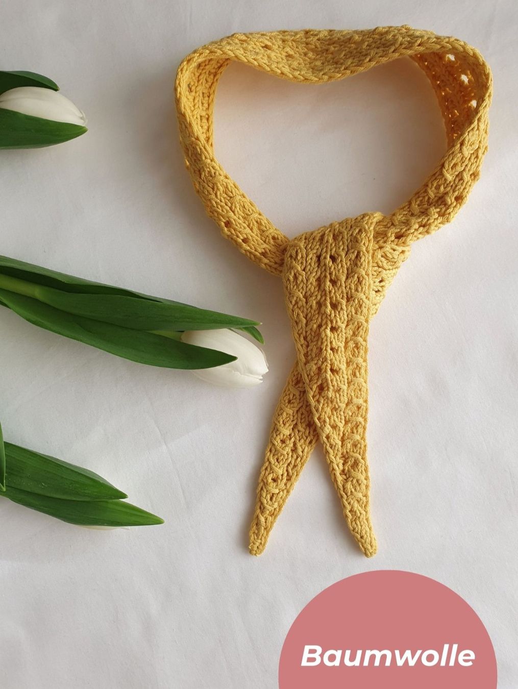 Foulard & Sciarpe: Mini scarf, Strickschal, Handgestrickt, Unikat, Geschenk – Nuovo e nell'imballaggio originale da Neunkirch venduto da Sandramay
