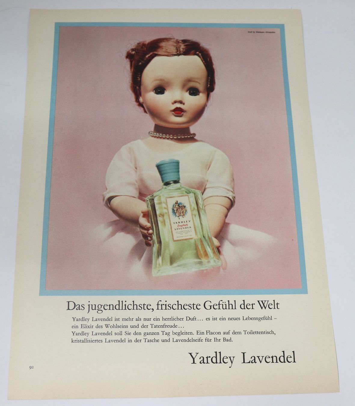 Foto & Immagini: Alte Werbung Yardley Lavendel, Champagner – Usato da Eschenbach SG venduto da Astalavista
