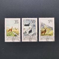 Liechtenstein Serie Jagd, 1986, Ersttag