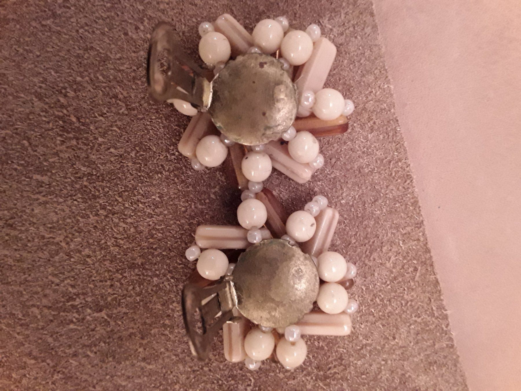Orecchini pendenti & Orecchini a lobo: Vintage TOP Ohrclips Glas ca. 1930 – Usato da Zürich venduto da helsan 8