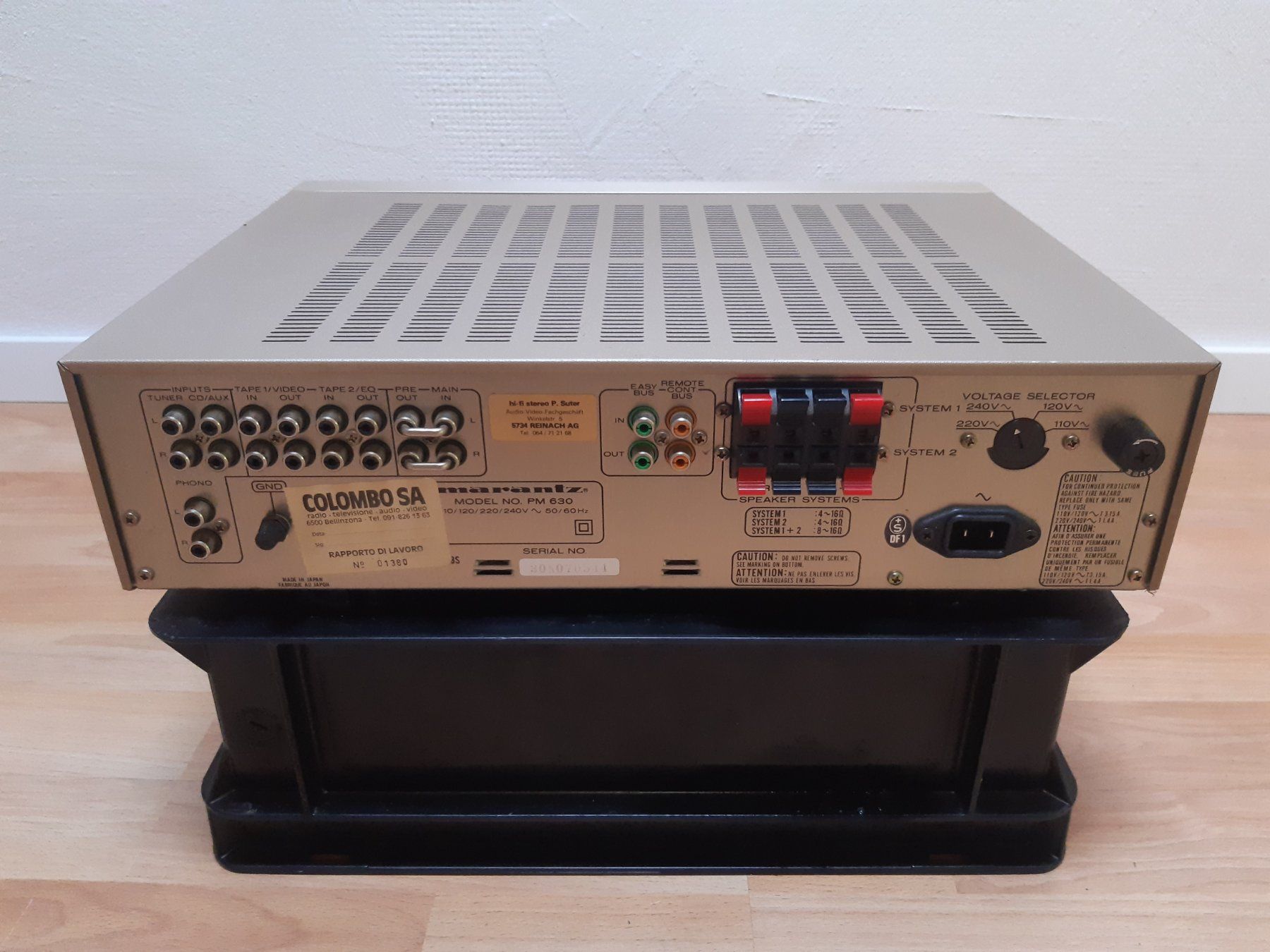 Marantz Verstärker: Verstärker Marantz PM 630 – Gebraucht aus Lumino von Onyxrocks 2