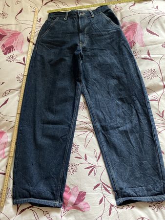 Jeans bleu femme Bershka Ballon taille 32
