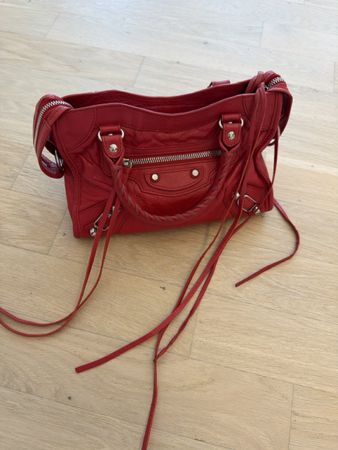 Balenciaga City Mini Bag Red