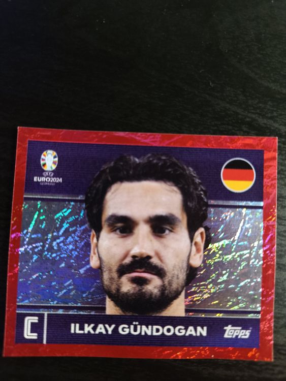 sticker topps uefa euro 2024 ilkay gundogan par - Compra venta en