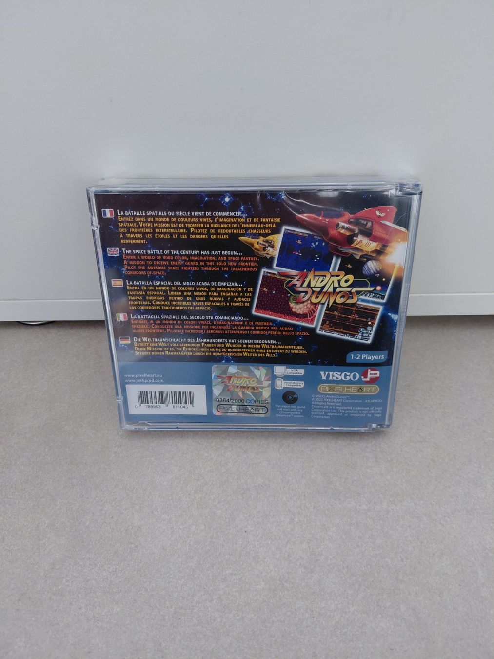 Giochi: Andro Dunos / Sega Dreamcast (neu!) – Nuovo e nell'imballaggio originale da Uezwil venduto da -Retrogames- 1