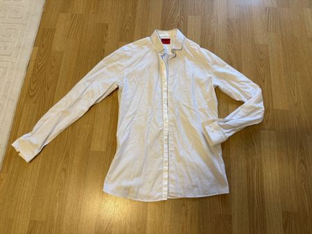 Elegantes Hugo Boss Hemd Weiss - Grösse M