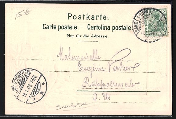 Cartes postales: Litho Basel, Totalansichte mit Brücken, – D'occasion à Berlin par bartko-reher 1