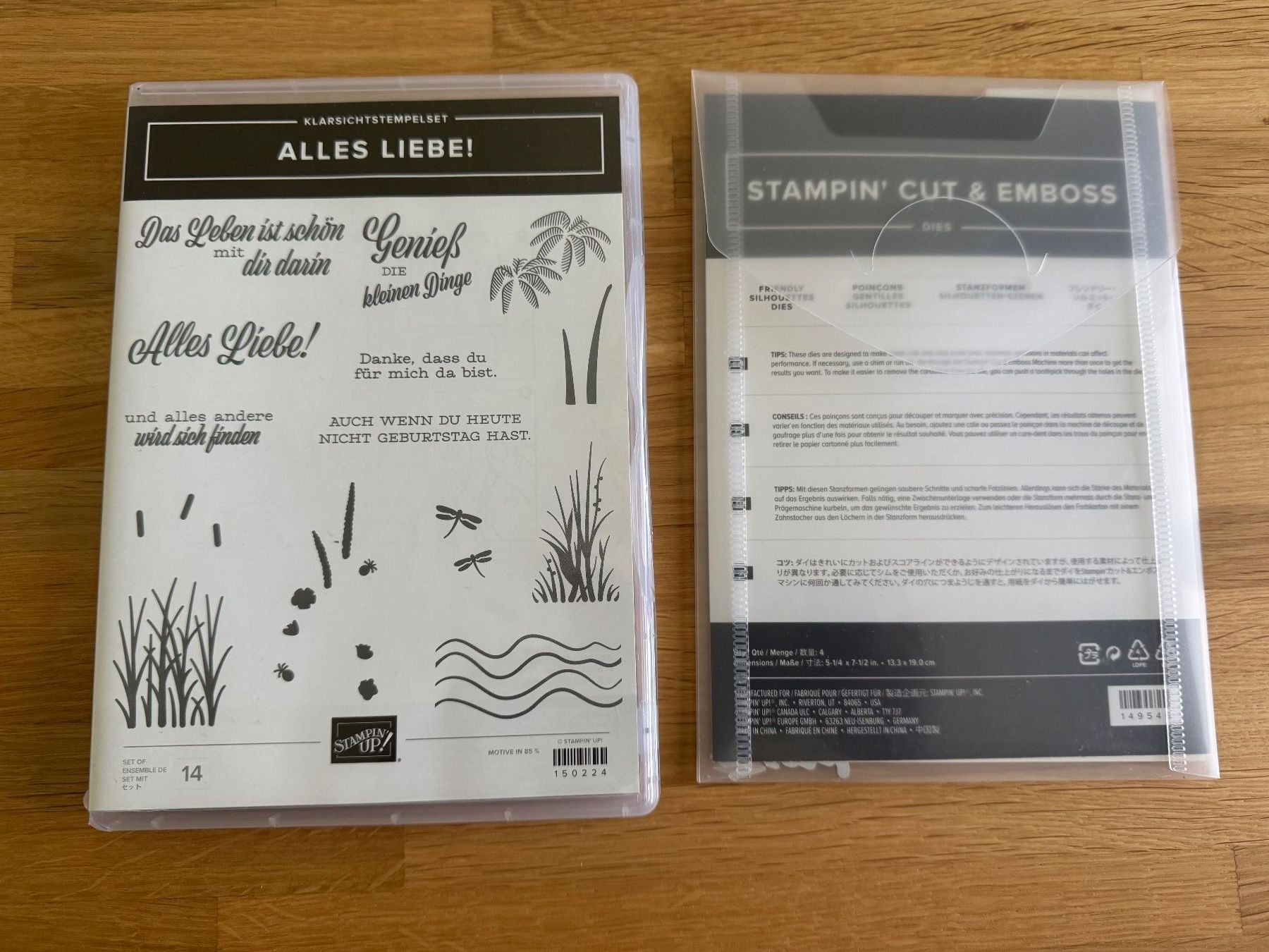 Stampin' up! Timbri: Alles Liebe + Stanzformen von Stampin Up / A – Usato da Neukirch (Egnach) venduto da muolen