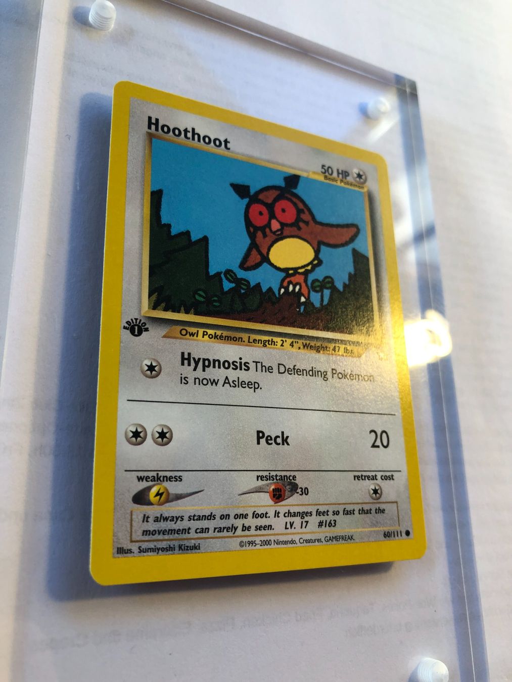 Sammelbilder & Trading cards: Hoothoot 1st Neo Genesis - MINT - ab 1.- – Gebraucht aus Giubiasco von dan_pr8b 1