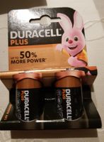 Duracell plus Batterien C 2er Set Neu!