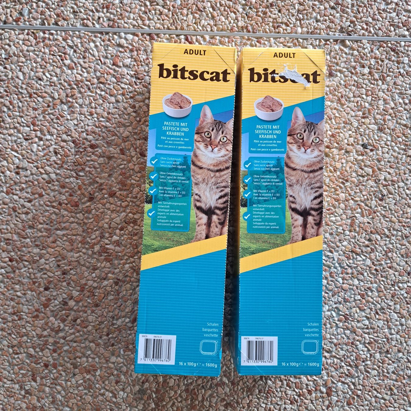 Futter: Katzenfutter bitscat Seefisch&Krabben – Gebraucht aus Brütten von AndreaA07