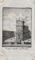 Jakob Laurenz Gsell (1786-1870) - Lithographie, Tempel