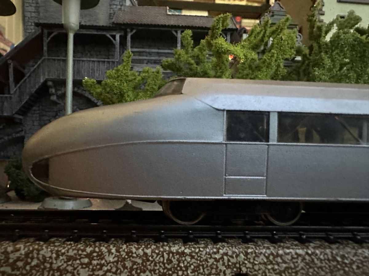 Märklin Modellini di ferrovie: Märklin 3077 DRG Schienenzeppelin – Usato da Lupsingen venduto da New-Haven 1