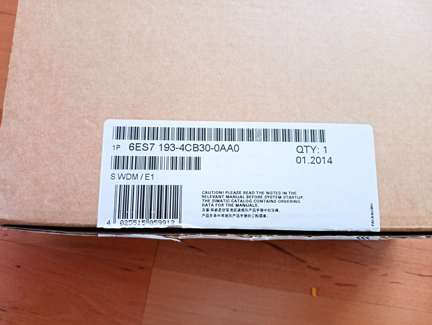 Siemens Componenti elettronici: 5 x SIEMENS SIMATIC DP, TM-E15C24-01 / 6ES7193-4CB30-0AA0 – Nuovo (secondo la descrizione) da Ufhusen venduto da HKSC 1