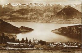 AK RIGI KALTBAD BAHN 1928