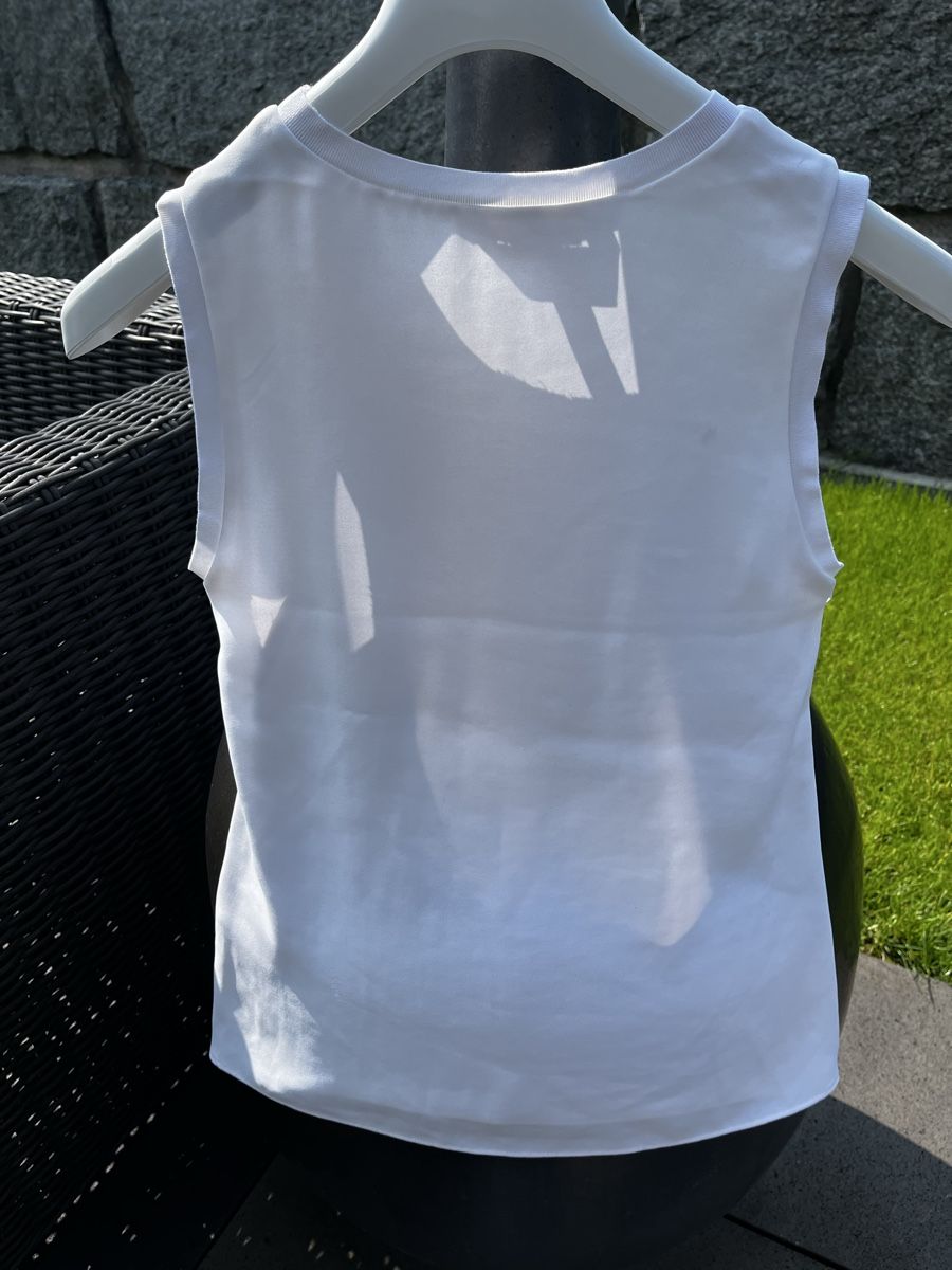 Tops: Top weiss von H&M Gr. 34 – D'occasion à Hinwil par dire07 1