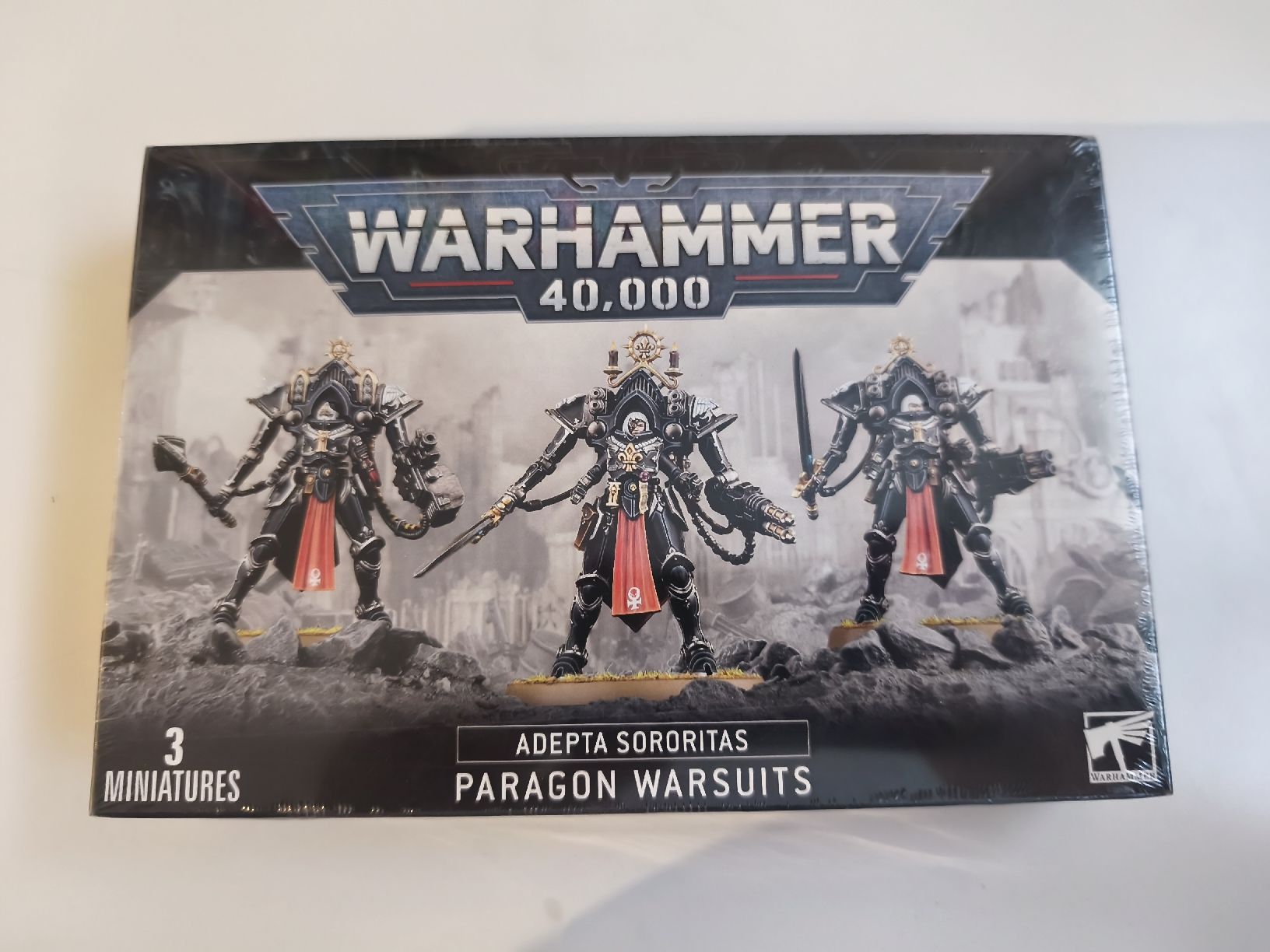 Kit di modellismo & Modellini statici: Warhammer 40.000 Adepta Sororitas Paragon Warsuits – Nuovo e nell'imballaggio originale da Münchenstein venduto da Krumi94