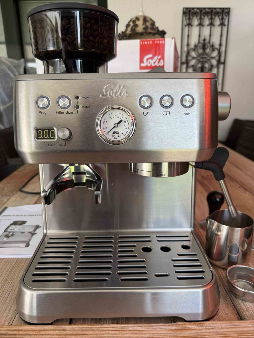 Solis Macchine per caffè & Macchine per espresso: SOLIS Grind & Infuse Perfetta Kaffeemaschine Typ1019 – Usato da Bergdietikon venduto da timedancer