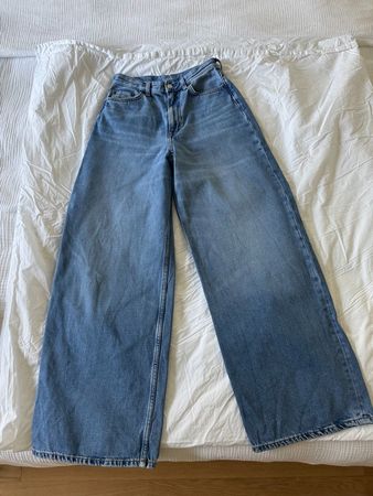 COS Wide Leg Jeans blau – Grösse 25 – High Waist