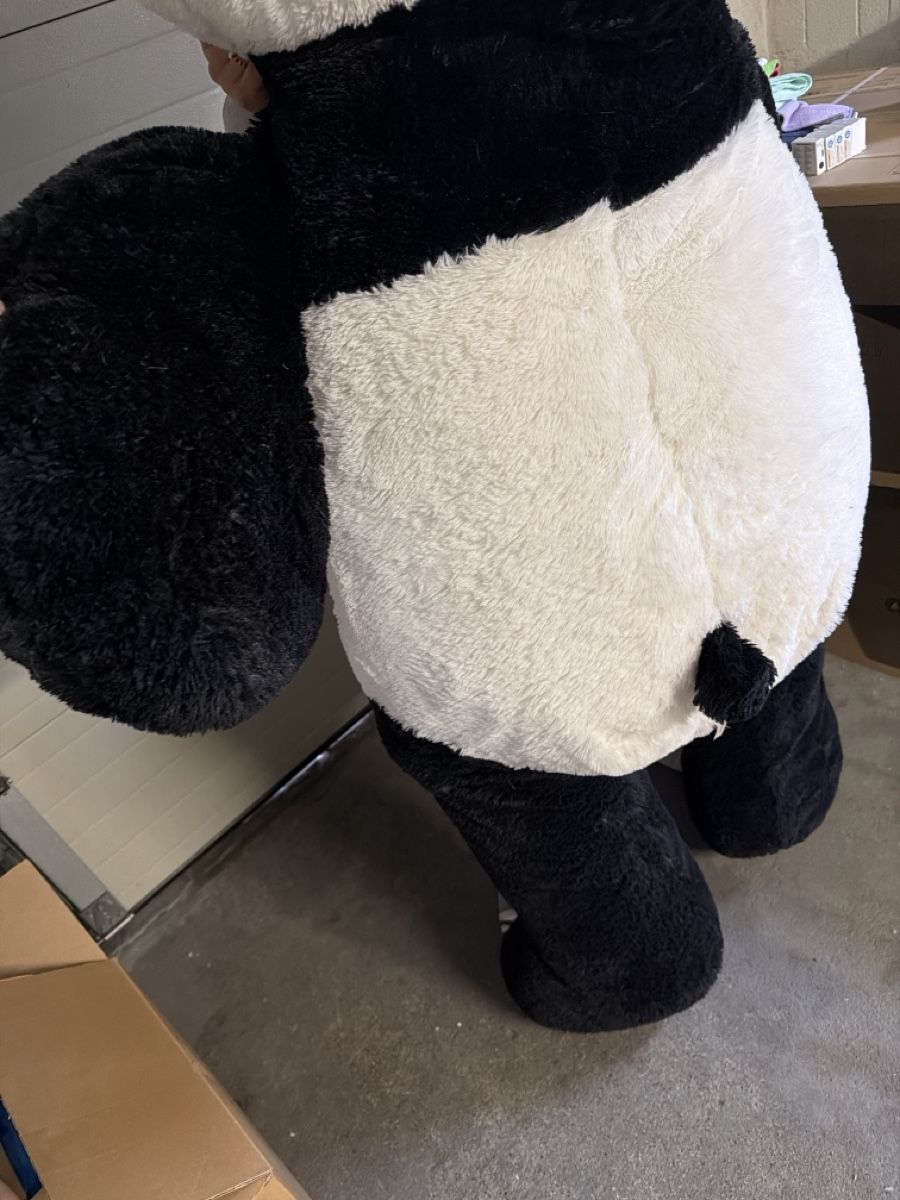 Migros Giocattoli: Riesen Panda Plüschtier,Kuscheltier, 190cm – Usato da Rotkreuz venduto da perlengott 2
