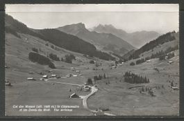 Carte P ( Col des Mosses / Vue Aérienne )