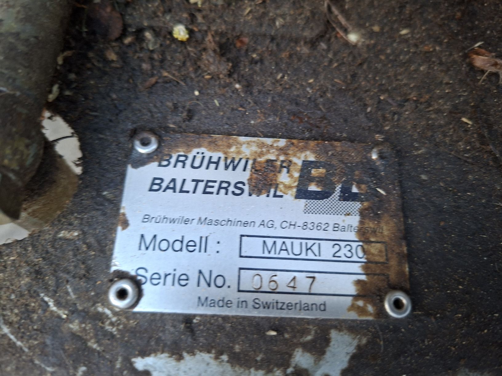 Mauki Alle Maschinen: MAUKI 230 Mäusevernichter – Defekt aus Niederuzwil von peter. 5