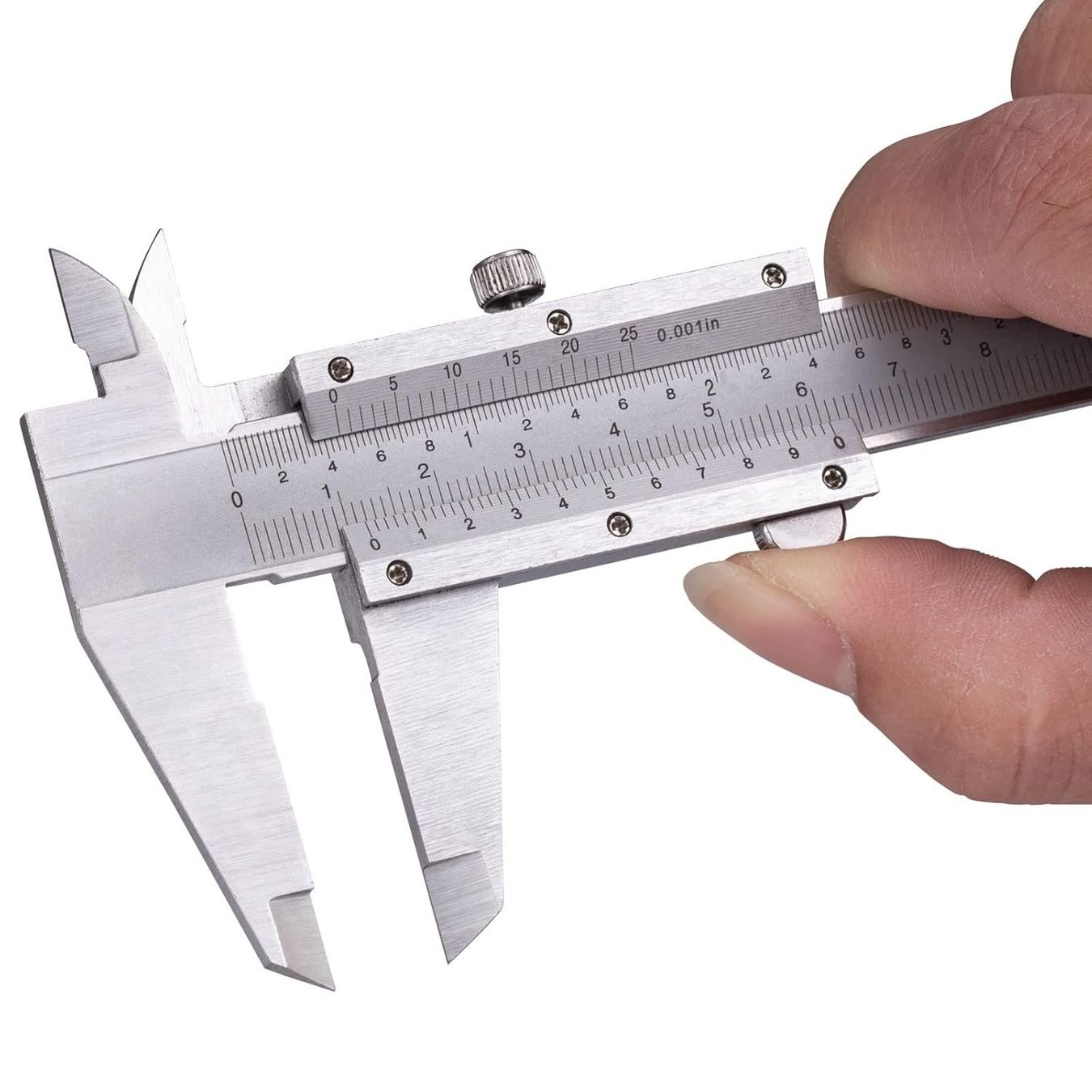 Misurare: Analog Messschieber 15cm Edelstahl Genau 0,02mm inkl. Box – Nuovo e nell'imballaggio originale da Hundwil venduto da Stallone6 1