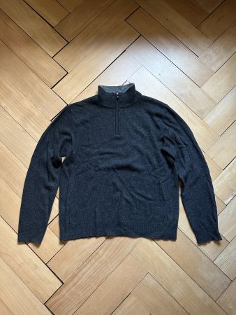 FIUME - Strickpullover dunkelgrau M