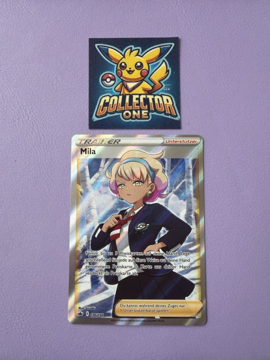 Pokémon Carte collezionabili: Pokemon Mila Trainer Top Fullart Rare – Nuovo (secondo la descrizione) da Lommiswil venduto da CollectorOne