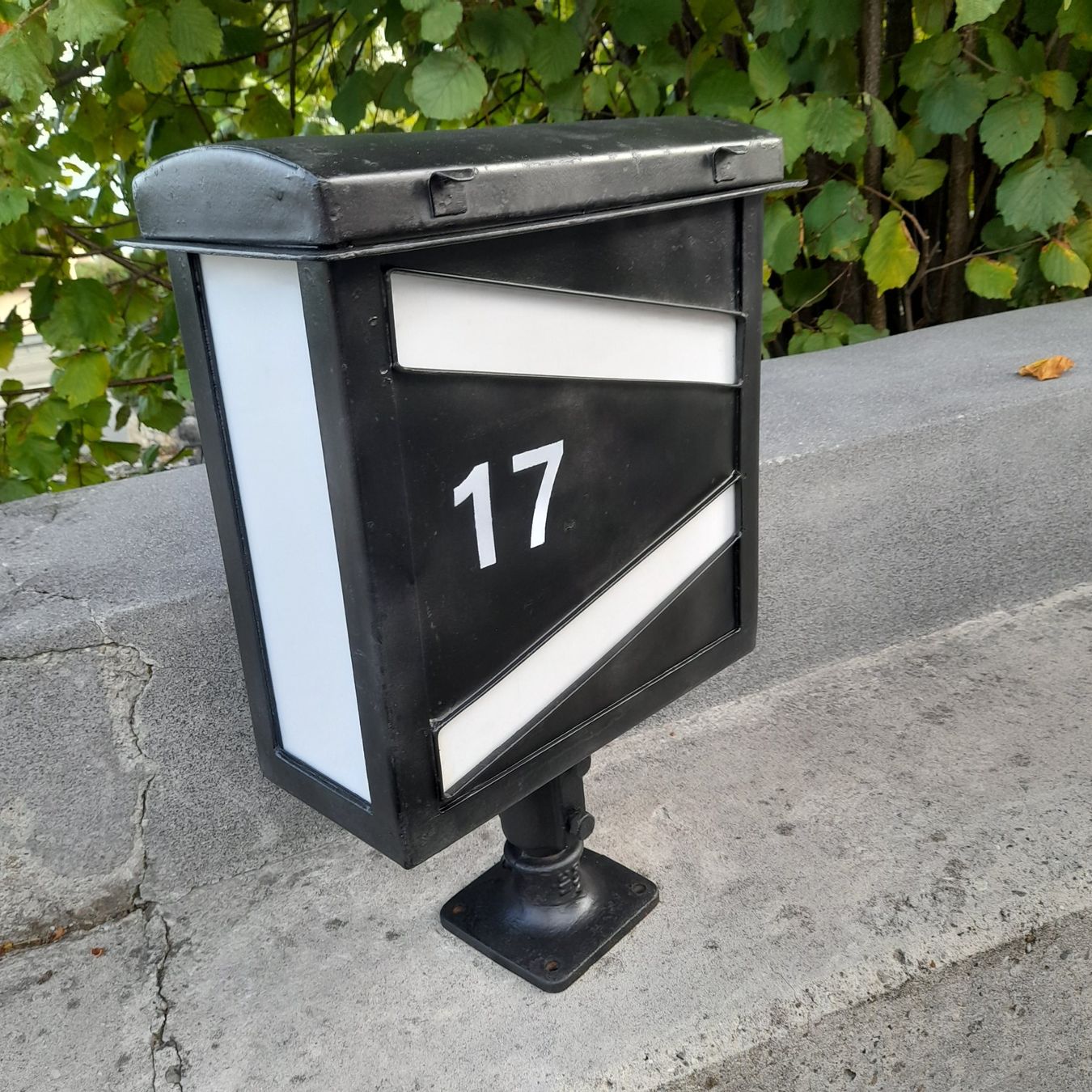 SBB/CFF/FFS Lampen: Lanterne d'aiguille – Gebraucht aus Auvernier von gandalf08 5