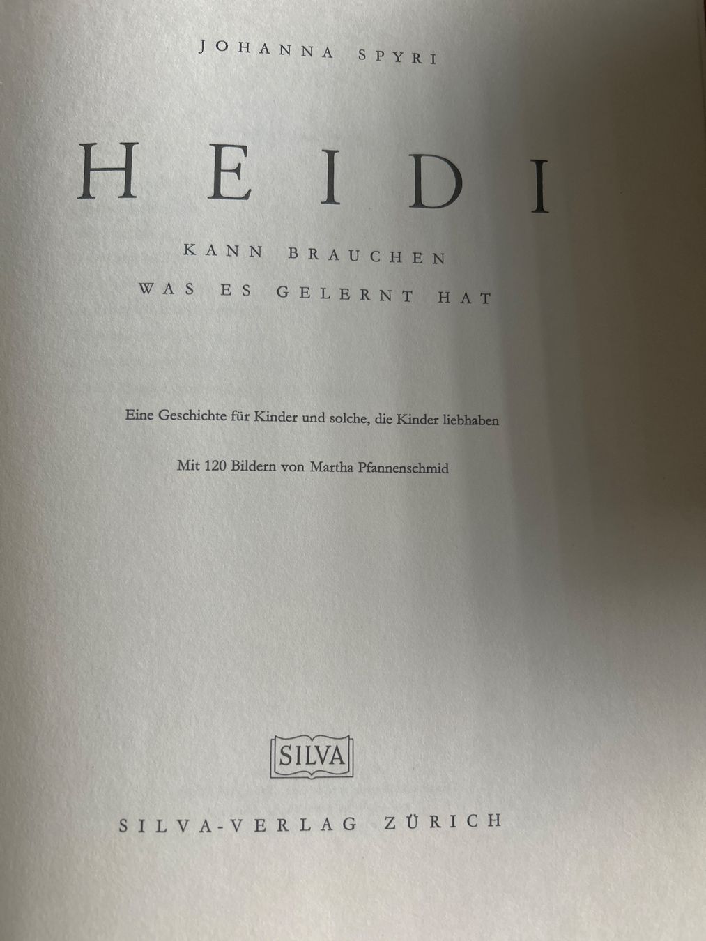 Bücher: Heidi von Johanna Spyri – Gebraucht aus Arth von Vrecam51 2