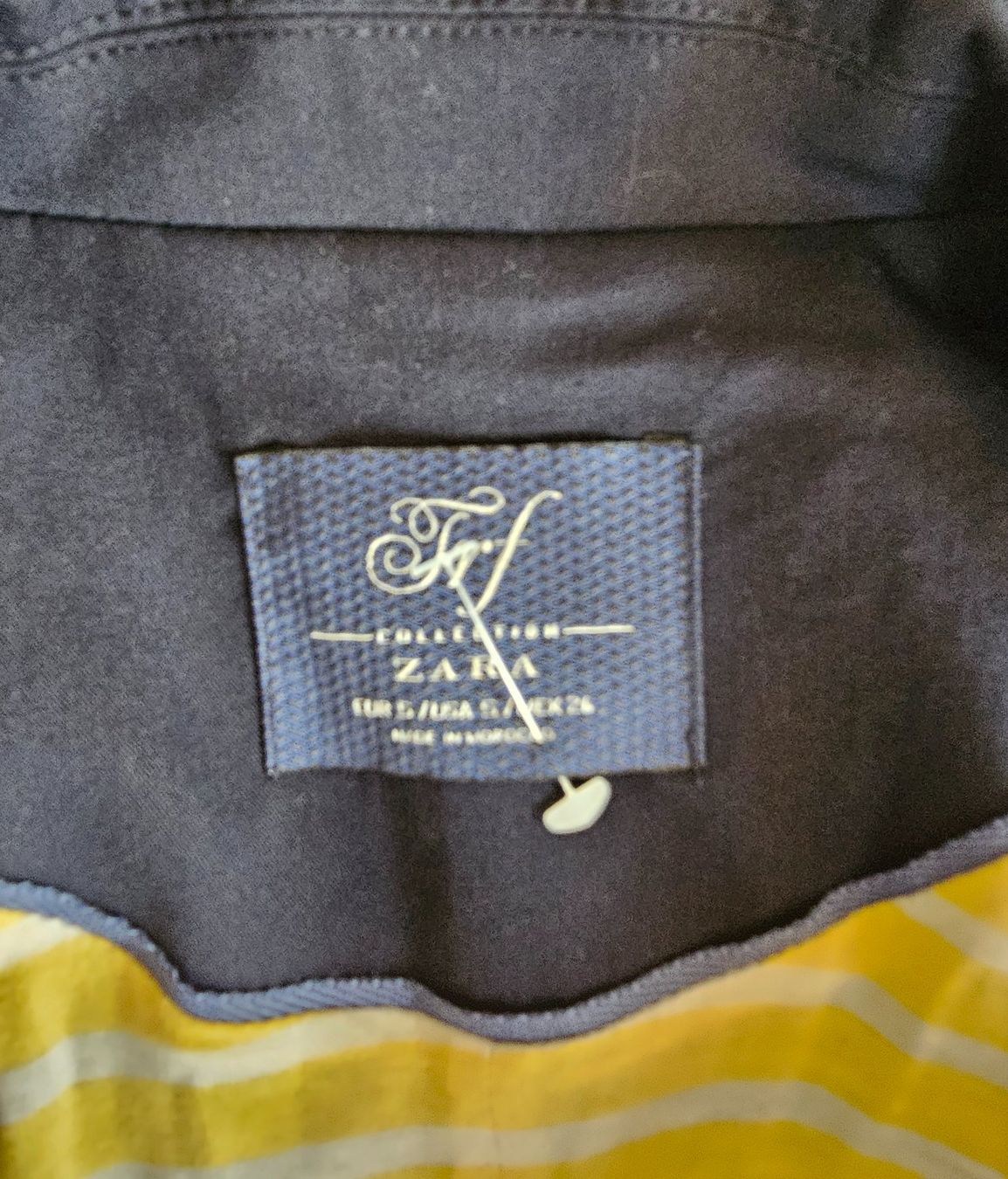 Zara Giacche: Blazer ZARA dunkelblau Gr. S – Usato da Füllinsdorf venduto da Sunnebliemli7 4