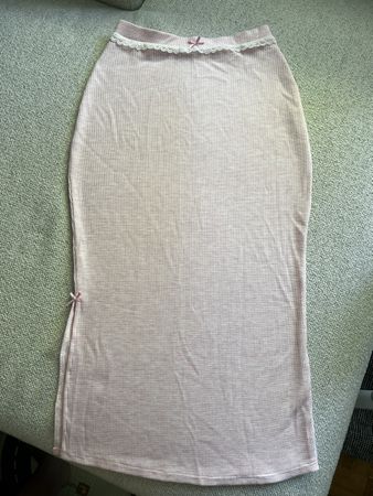 Vintage pink skirt size Xs 100% Cotton