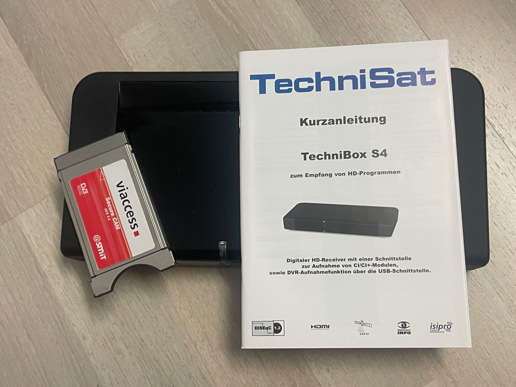 Ricevitori: Technisat TechniBox S4 Digital Sat Receiver, mit Viaccess CI – Usato da Winkel venduto da Ronh 4