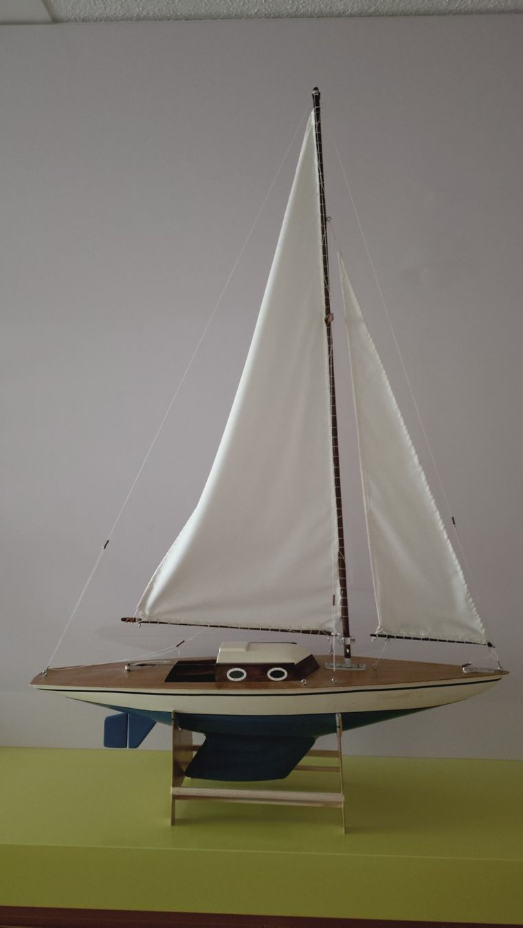 Modellbausätze & Standmodelle: Vintage Modell Segelboot  – Gebraucht aus Gockhausen von Rocko64 3