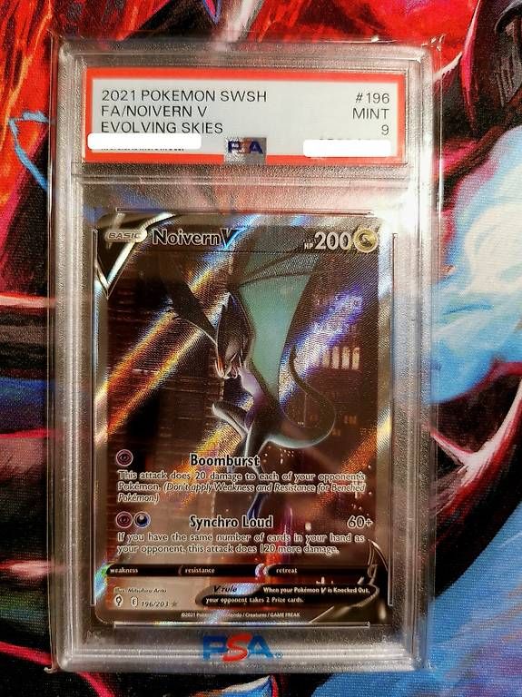 Pokémon Carte collezionabili: Pokémon Noivern V (EVS 196) PSA 9 – Usato da Muri AG venduto da VinceBR