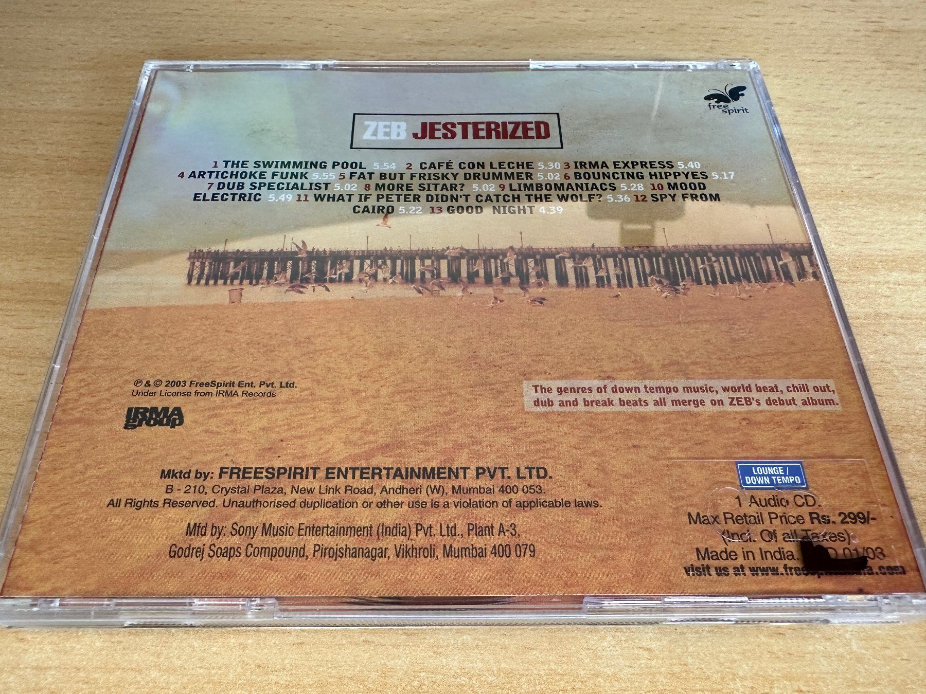 CD: Zeb – Jesterized – Usato da Rikon im Tösstal venduto da Alpenmutz 1