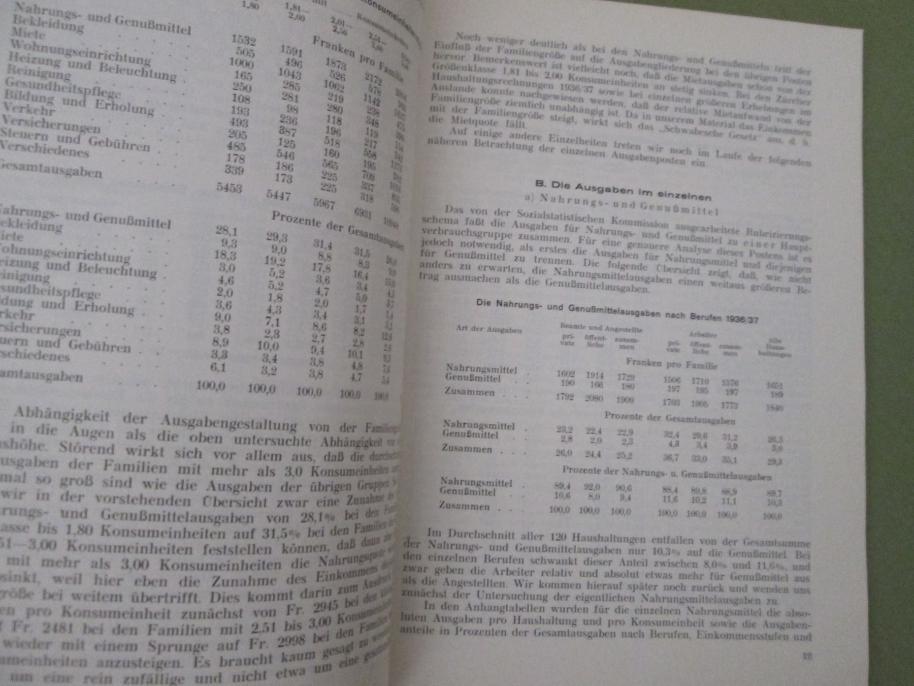 Libri: Basler Haushaltsrechnungen 1936/38 – Usato da Neuchâtel venduto da Dualseele 4