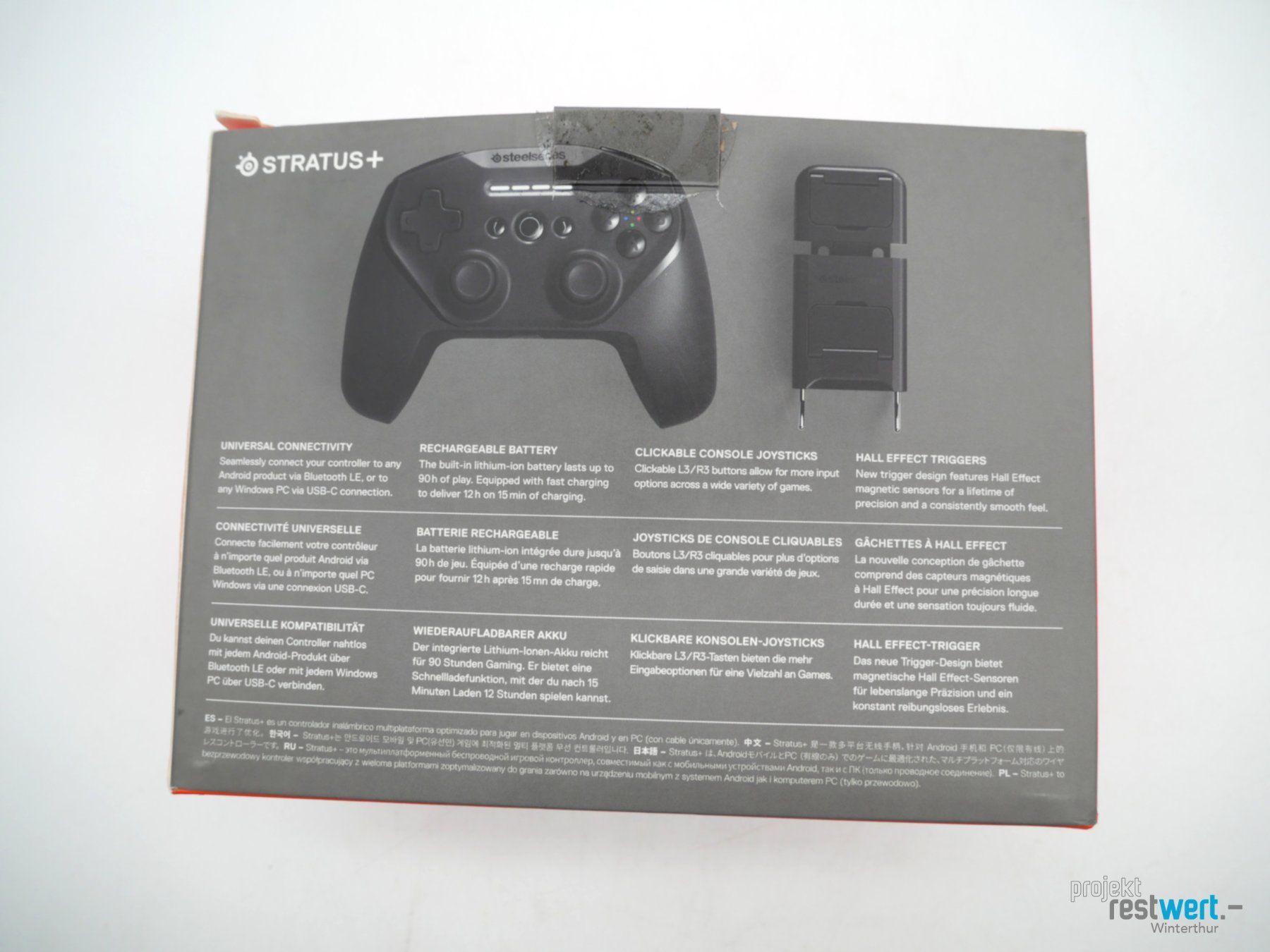 Steelseries Controller: STEELSERIES Stratus+ Gaming Controller – Neu (gemäss Beschreibung) aus Winterthur von Restwert_Winterthur 7