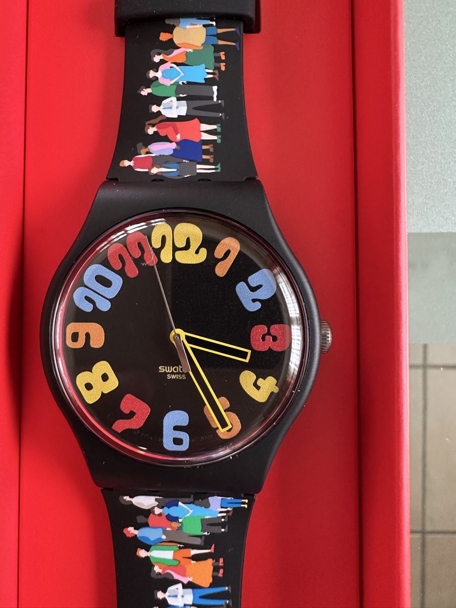 Swatch Smartwatch: Aktionärs Swatch 2023 – Nuovo e nell'imballaggio originale da Wettingen venduto da Baggi7 1