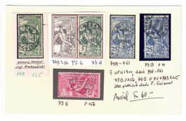 1900, UPU mit Abarten, gute Erhaltung selten