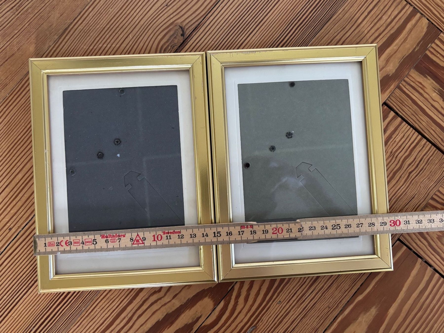 Cornici: Vintage Goldene Bilderrahmen Set 2 Stk. – Usato da Horgen venduto da uge_pd5p 2